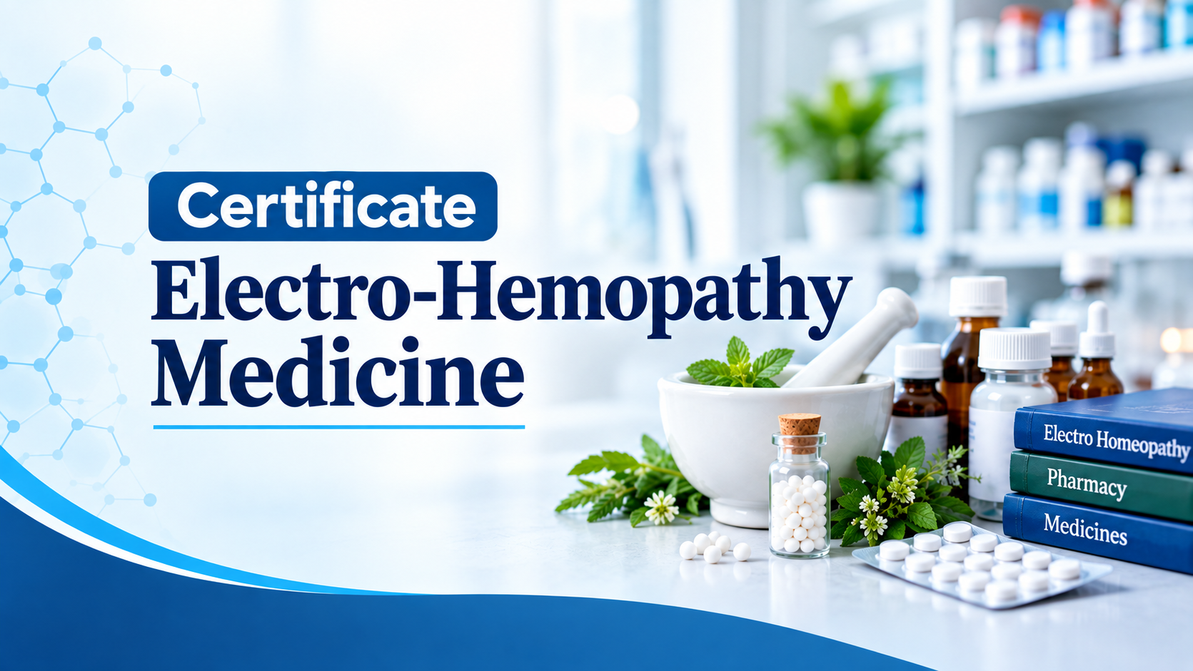 Certificate Electro-Hemopathy Medicine